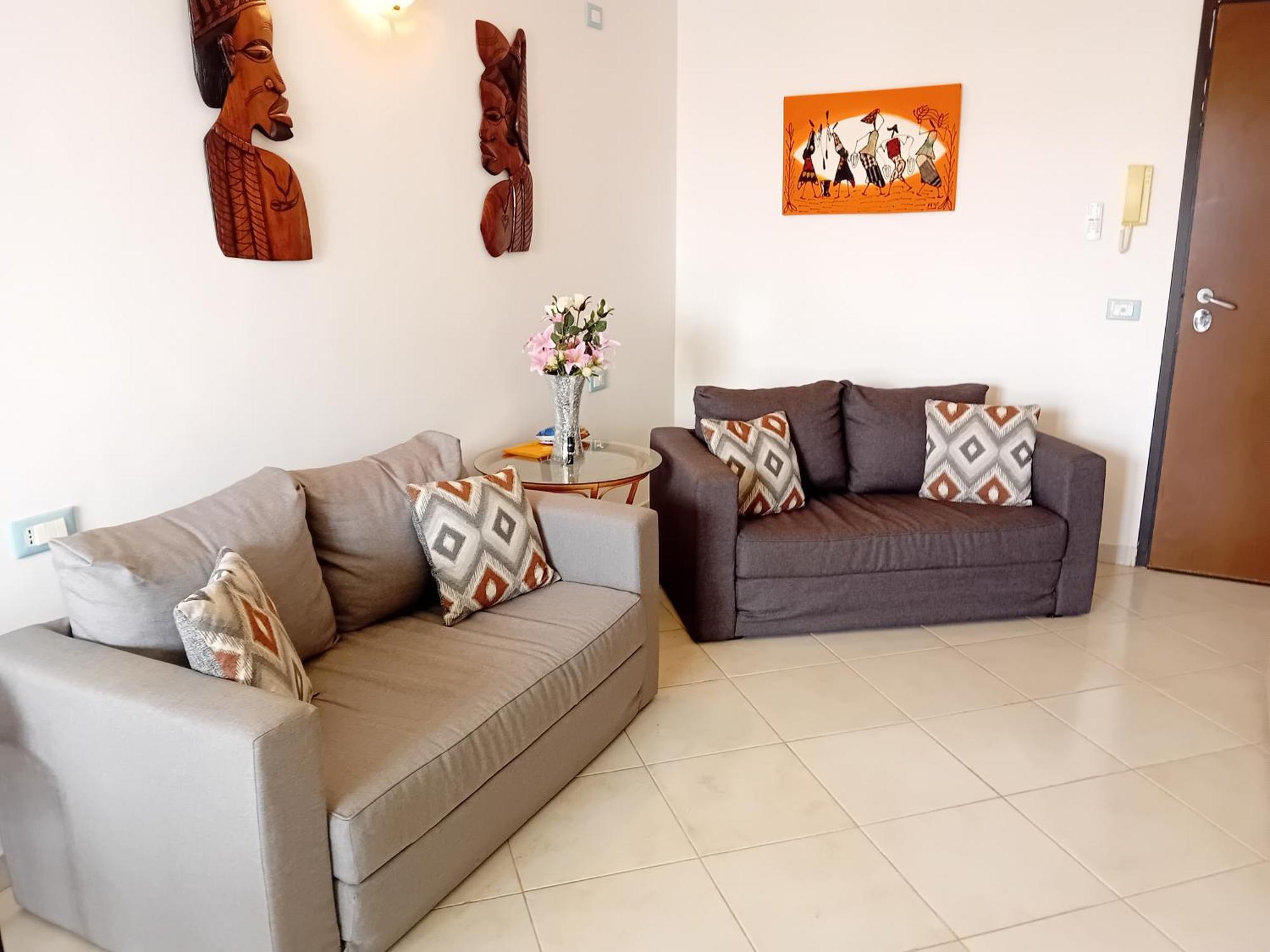 Adult Only Beachfront 2 Bedroom Apartment Santa Maria Airport Pick Up, Aircon, Unlimited Wifi Ideal For Remote Working And Long Stay Exterior foto